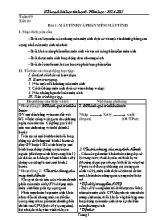 Kế hoạch bài học Tin học 6 - Năm học 2014 - 2015